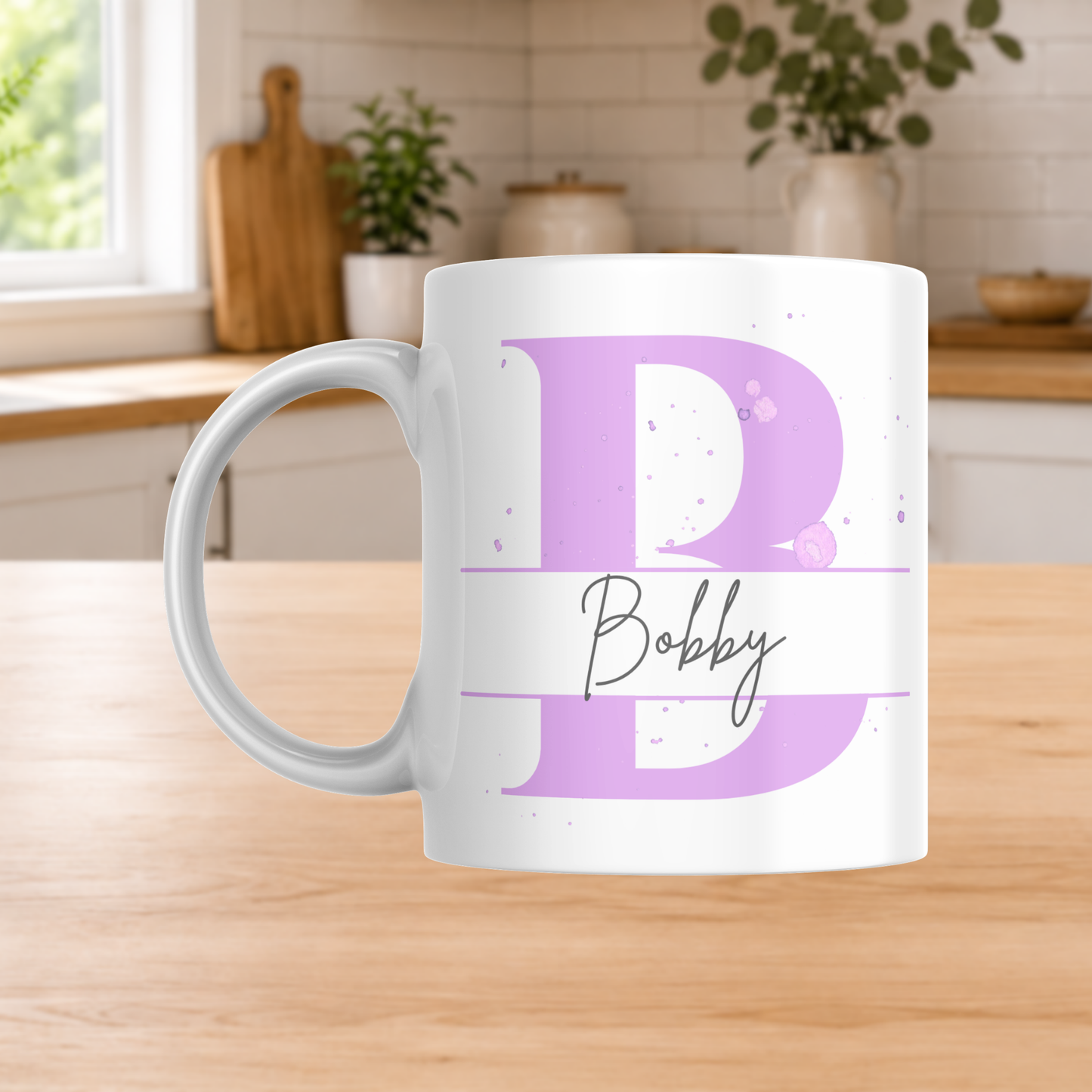 Personalised Initial & Name Mug