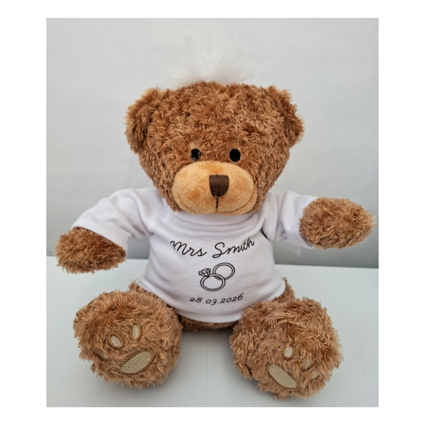 Personalised Bride & Groom Classic Bears