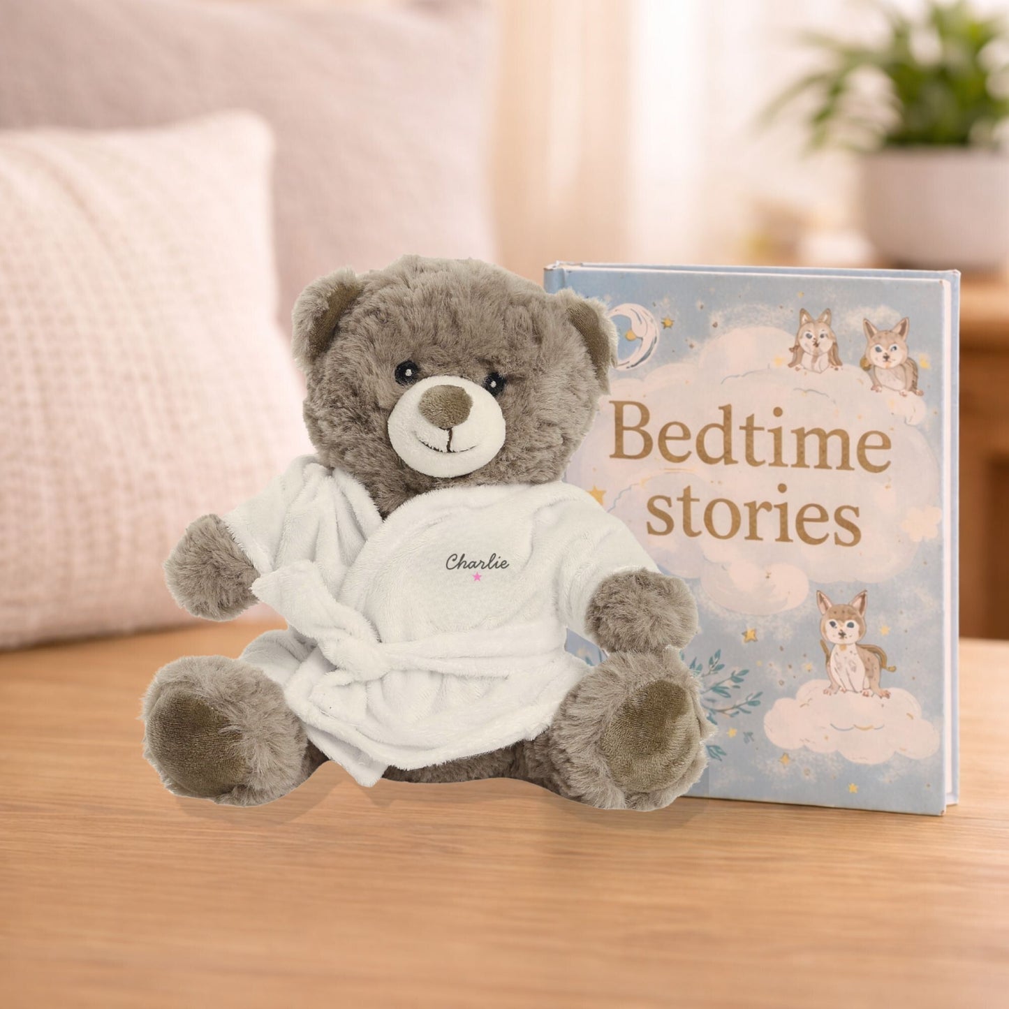 Personalised Bedtime Eco Bear