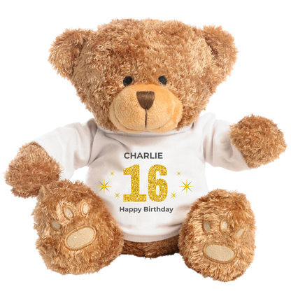 Personalised Any Age Birthday Classic Bear