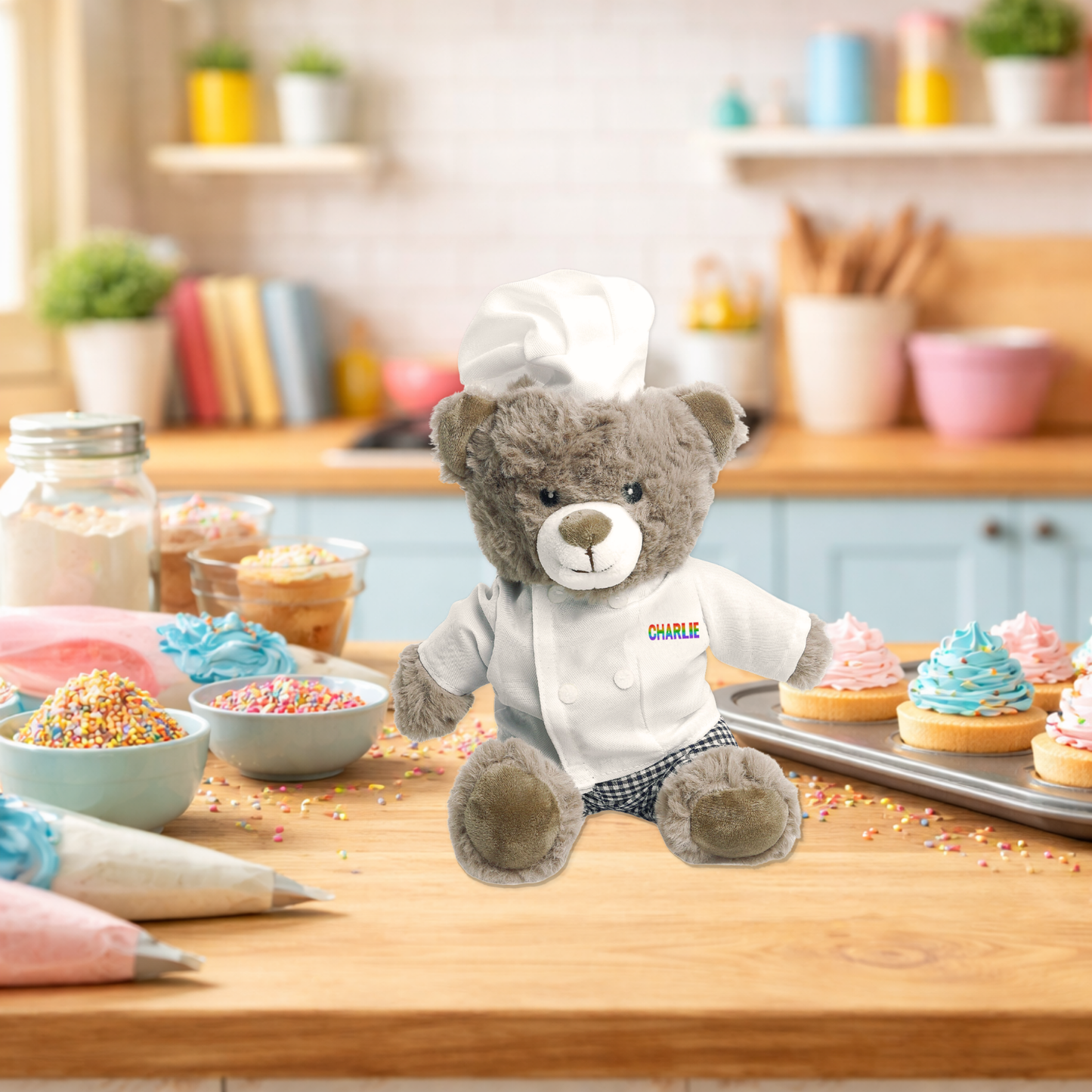 Personalised Chef Eco Bear