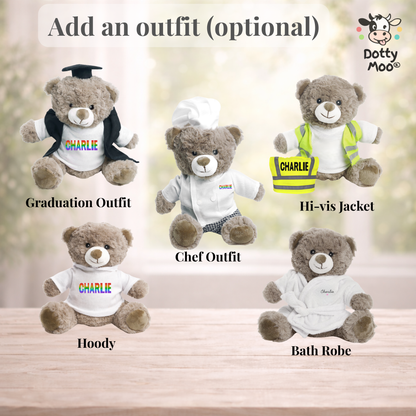 Personalised Bedtime Eco Bear