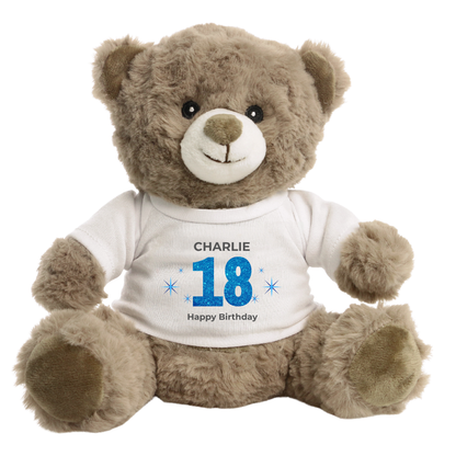 Personalised 18th Birthday Eco Bear