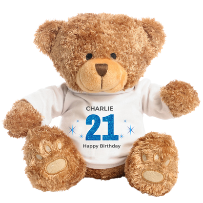 Personalised 21st Birthday Classic Bear