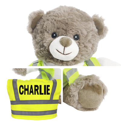 Personalised Builder Eco Bear