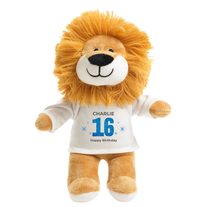 Personalised 16th Birthday Lion