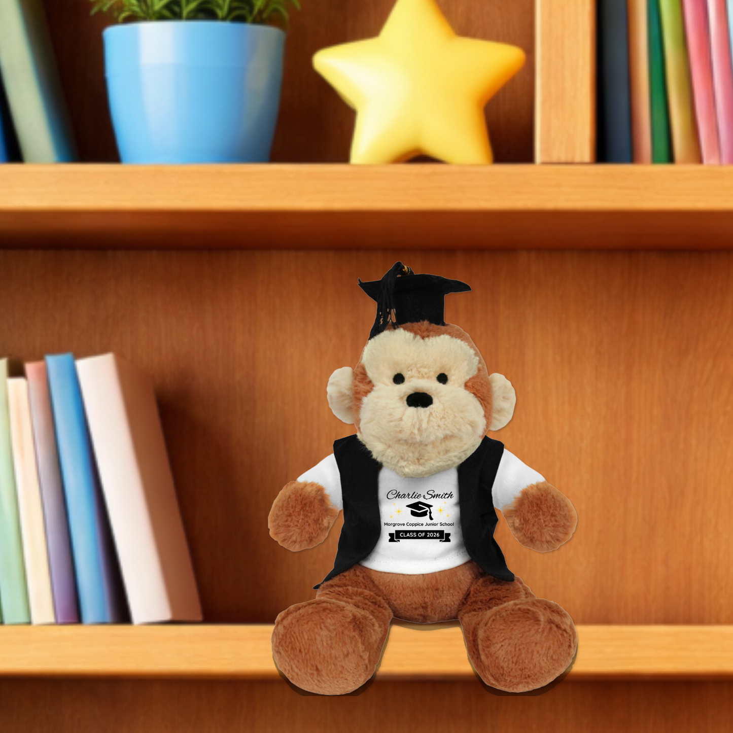 Personalised Graduation Monkey