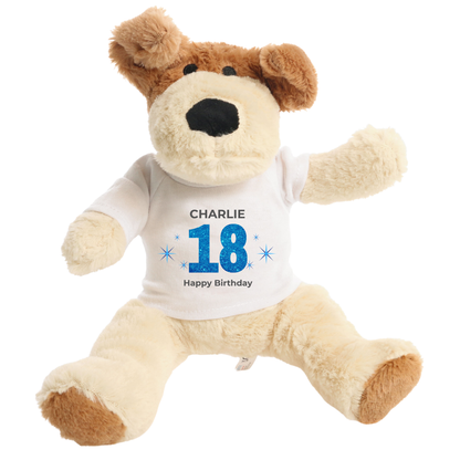 Personalised 18th Birthday Dog