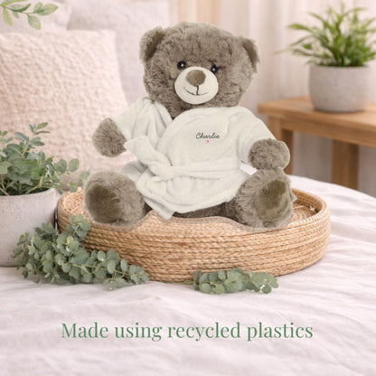 Personalised Bedtime Eco Bear