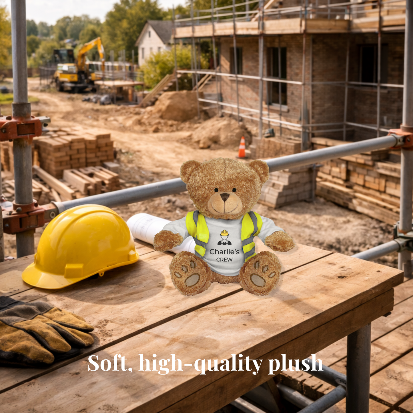 Personalised Builder Classic Bear