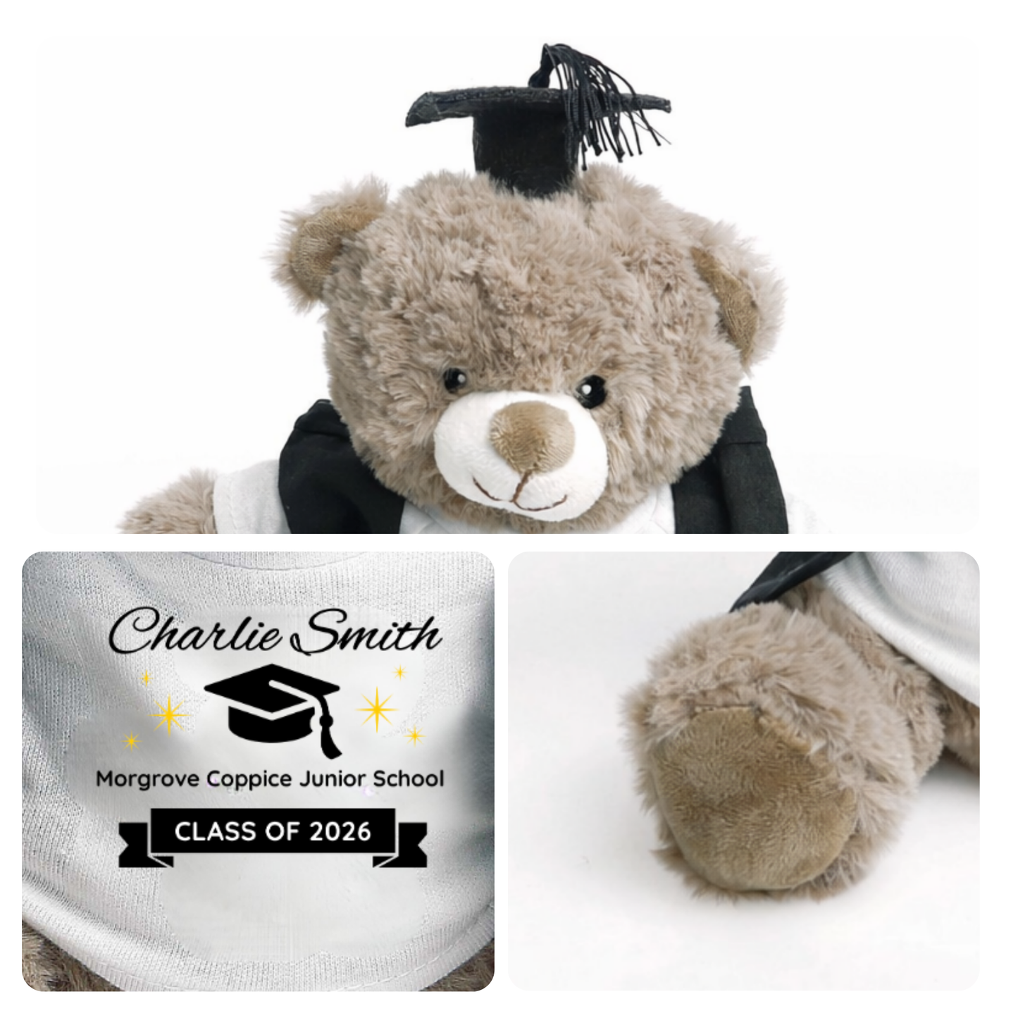 Personalised Graduation Eco Bear