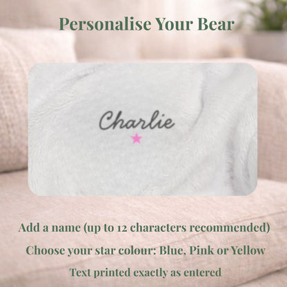 Personalised Bedtime Eco Bear