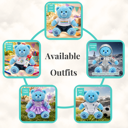 Create Your Own Bear Kit - Blue
