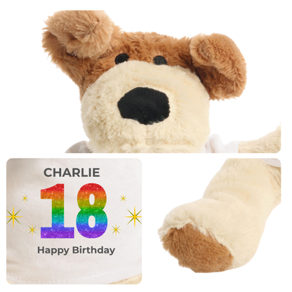 Personalised 18th Birthday Dog