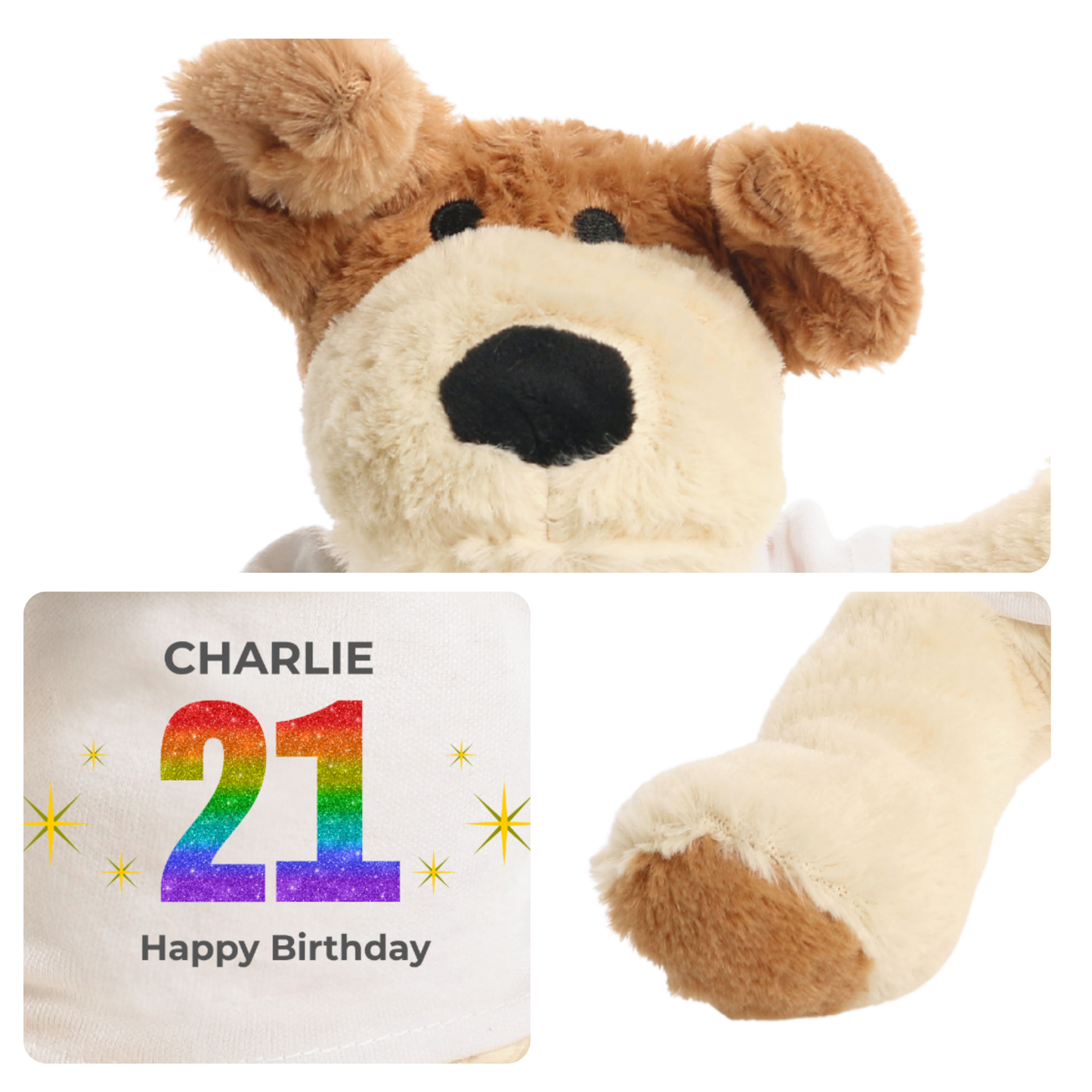 Personalised 21st Birthday Dog