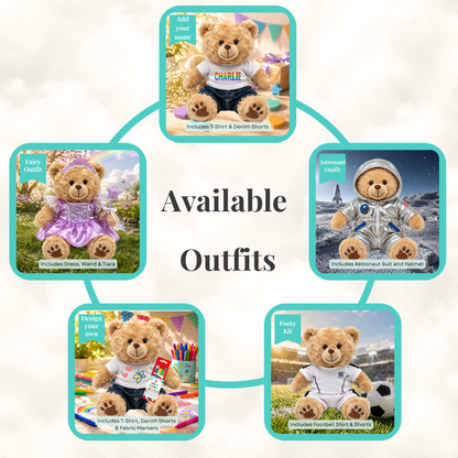 Create Your Own Bear Kit - Golden