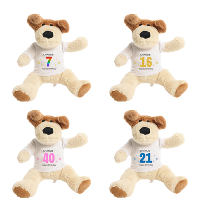Personalised Any Age Birthday Dog