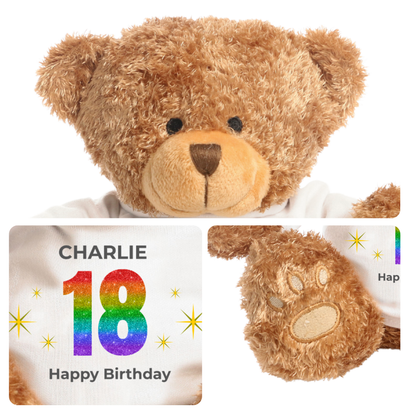 Personalised 18th Birthday Classic Bear