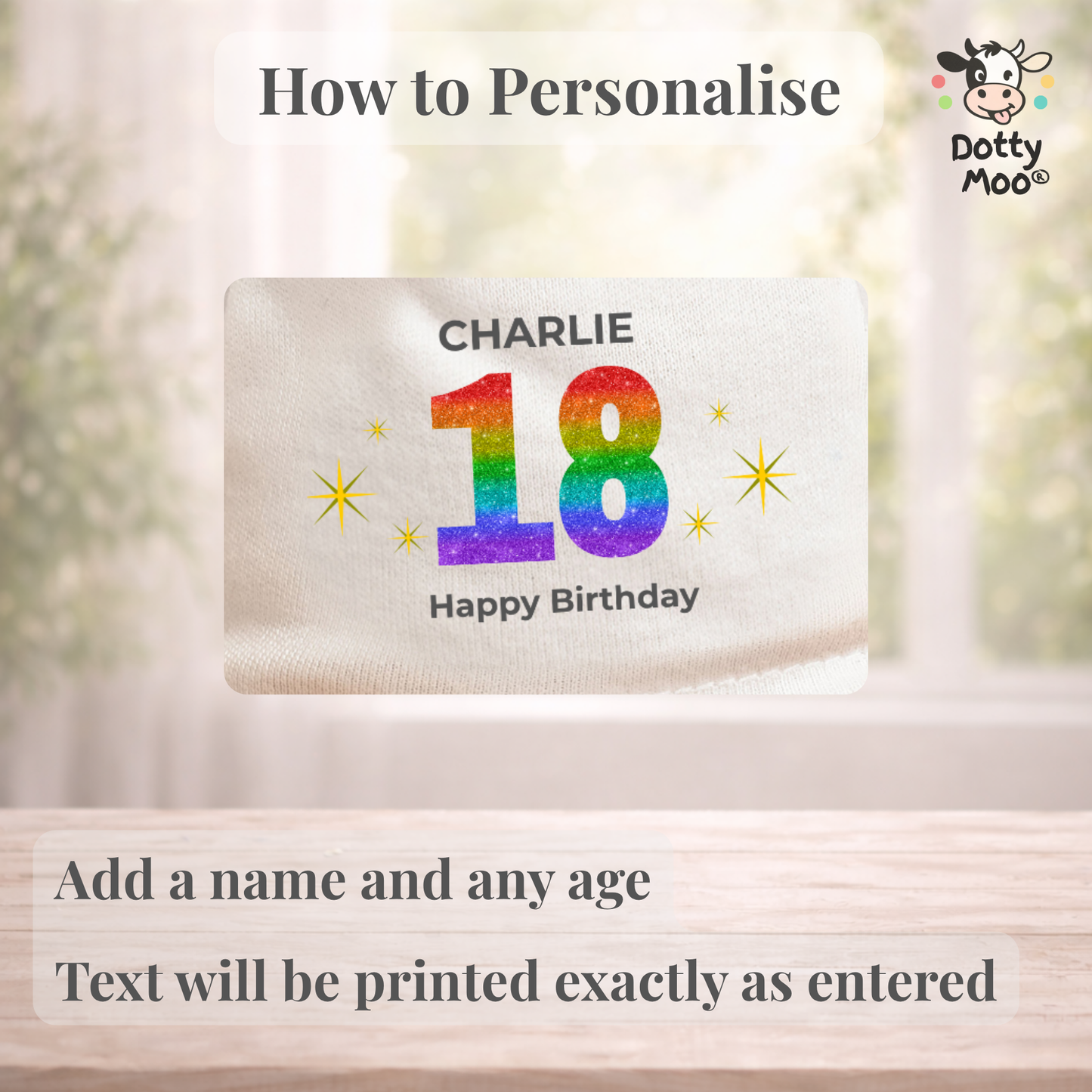 Personalised 18th Birthday Snuggle Bear