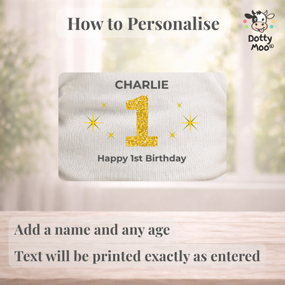 Personalised 1st Birthday Eco
