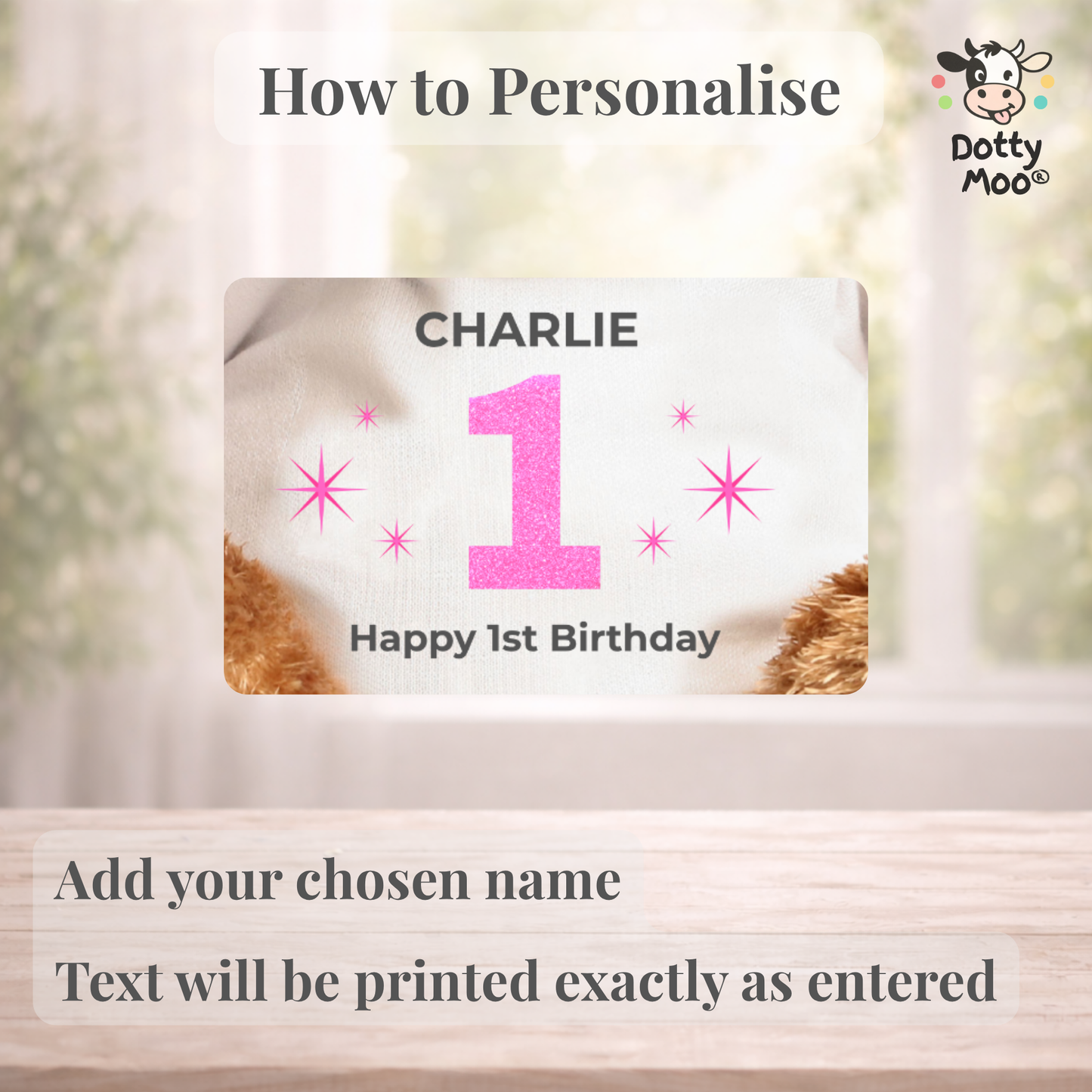 Personalised 1st Birthday Classic