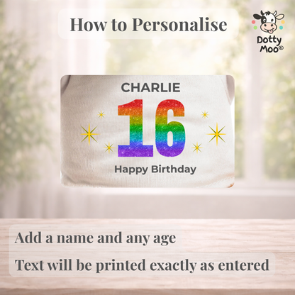 Personalised 16th Birthday Monkey