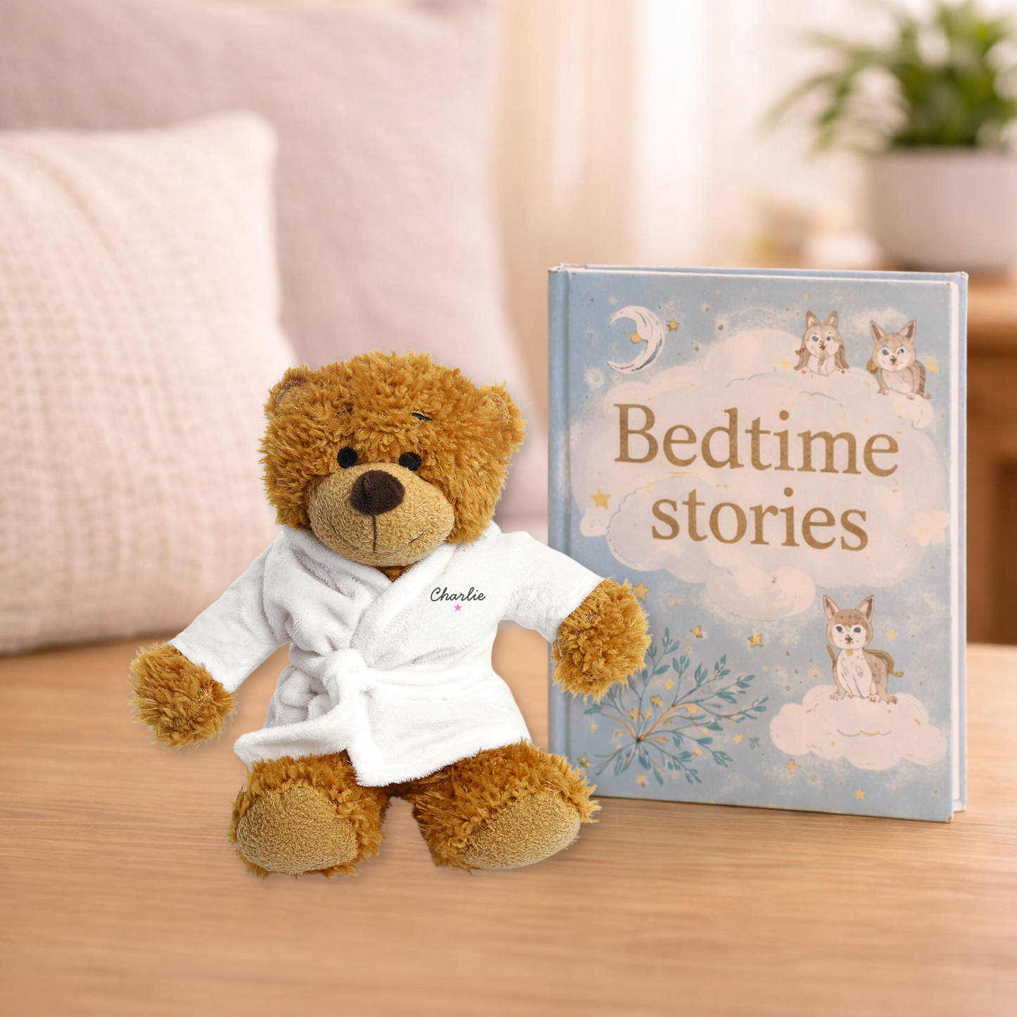 Personalised Bedtime Snuggle Bear