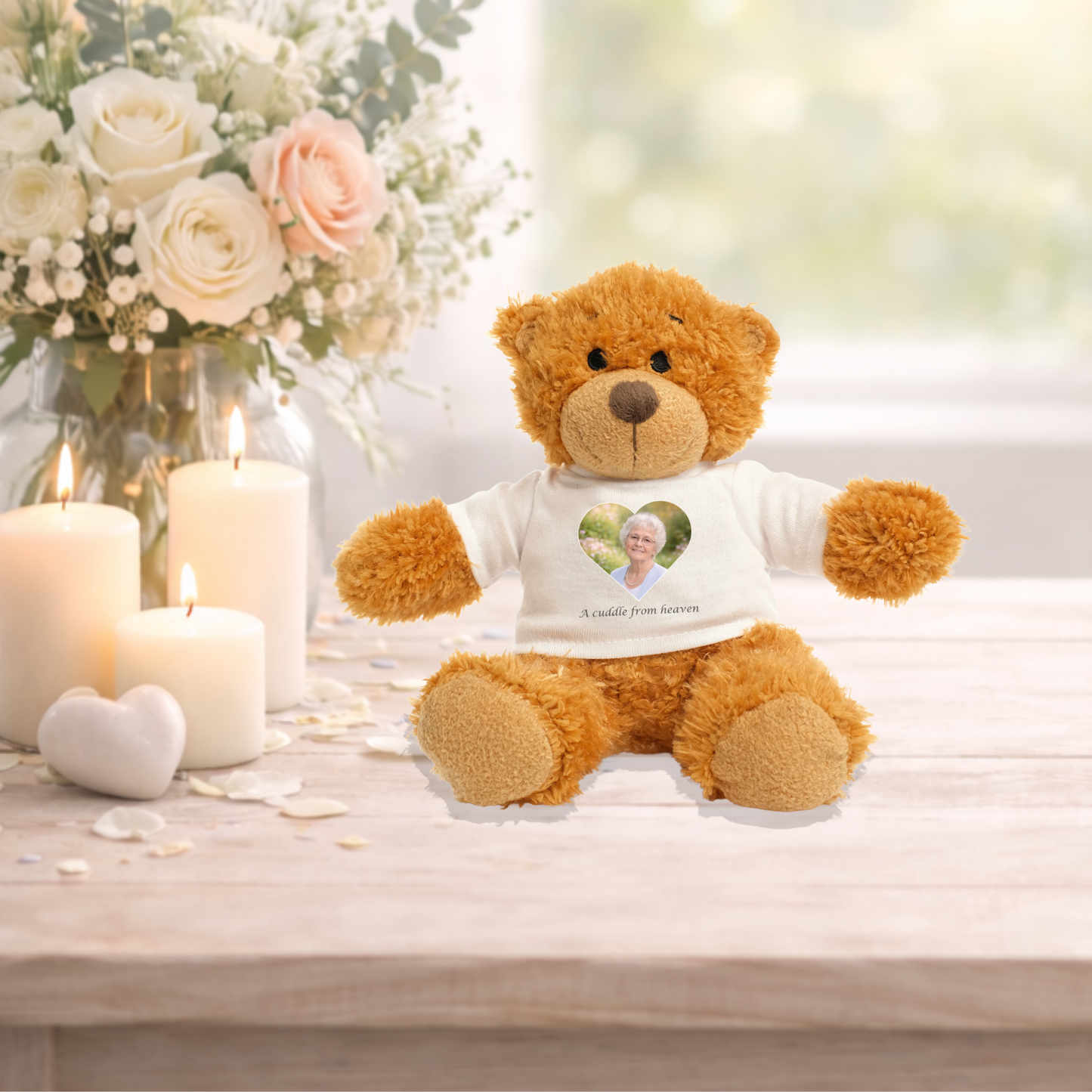 Personalised Photo Snuggle Bear