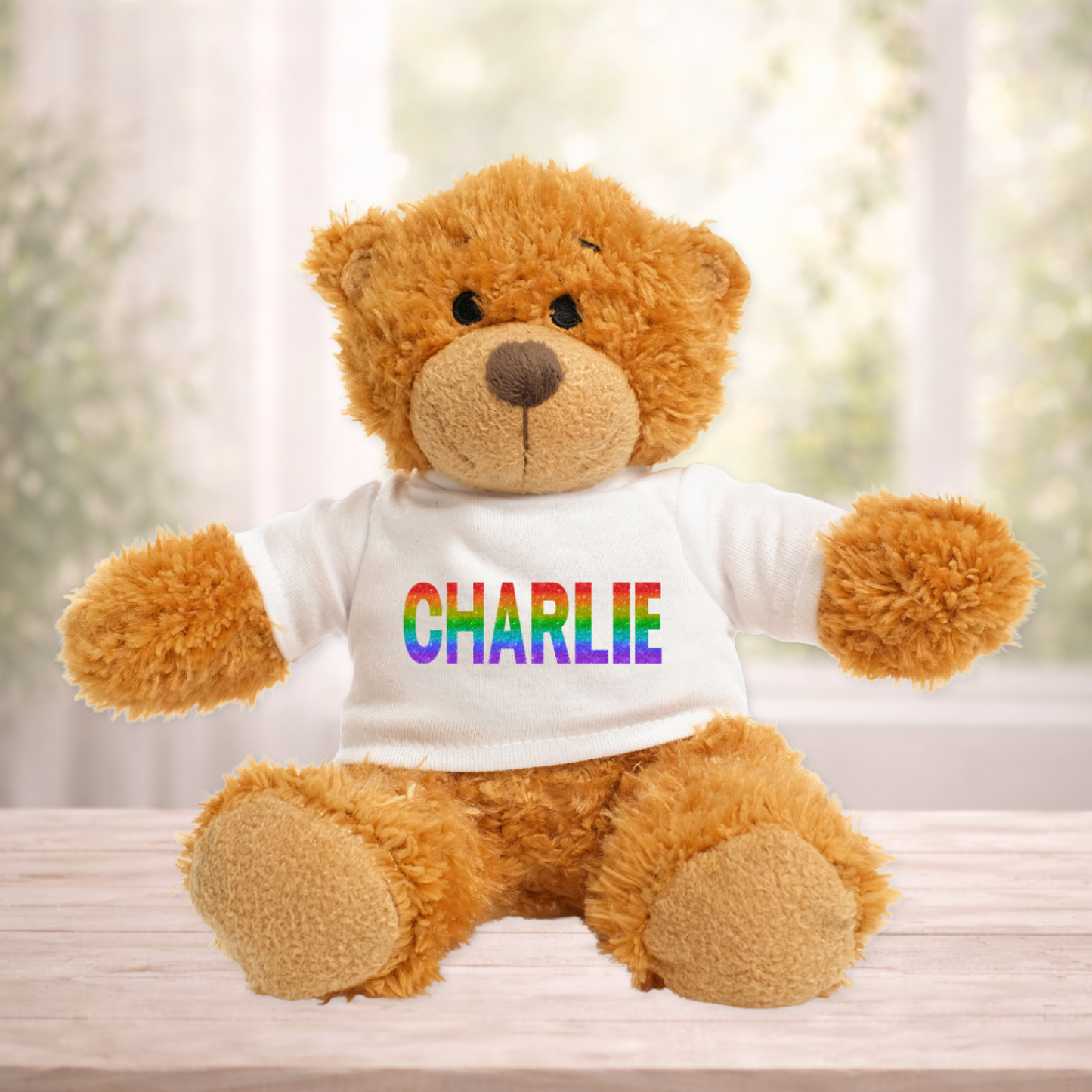Personalised Name Snuggle Teddy Bear