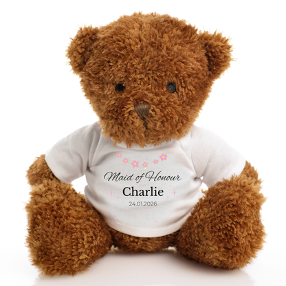 Personalised Wedding Party Cub Bears