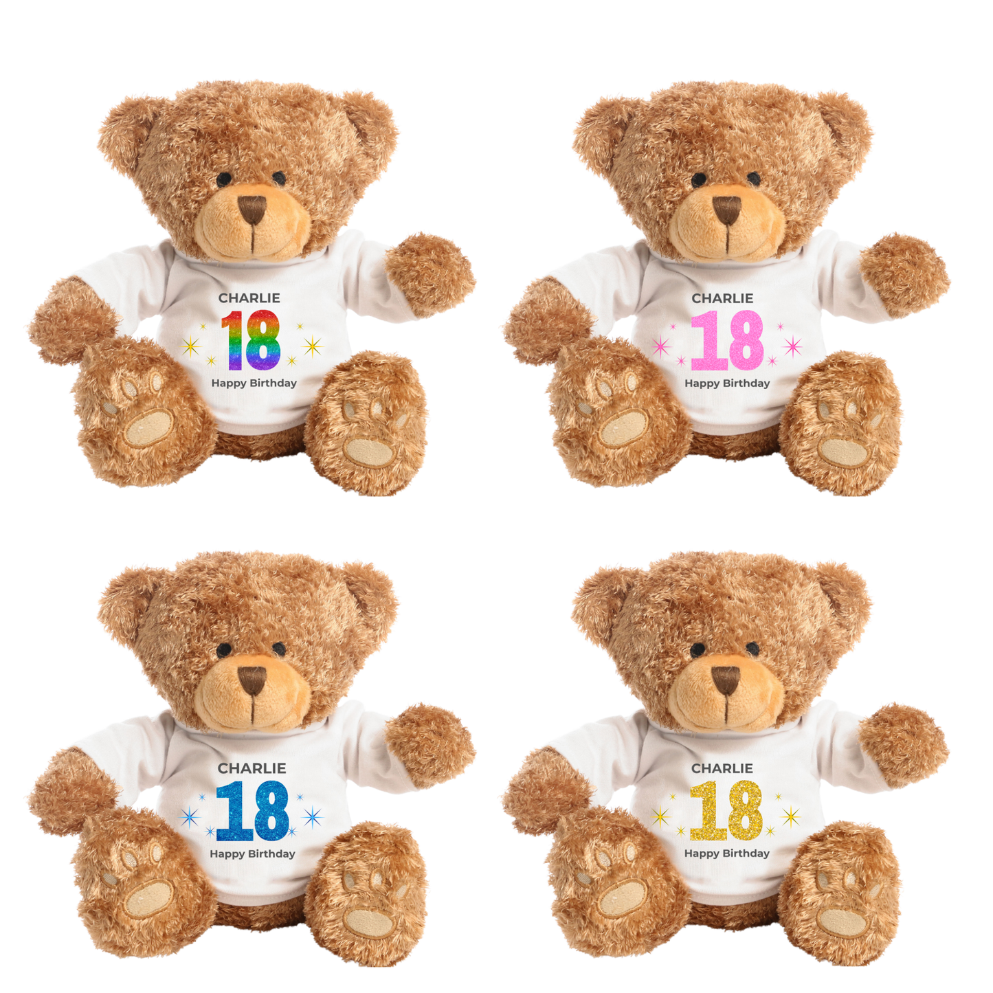 Personalised 18th Birthday Classic Bear