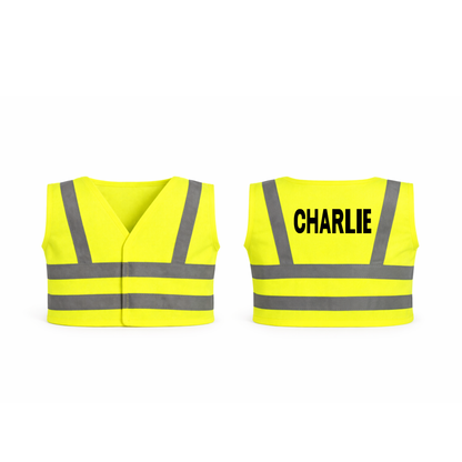 Personalised Hi-Vis Jacket (Fits Small Plush)