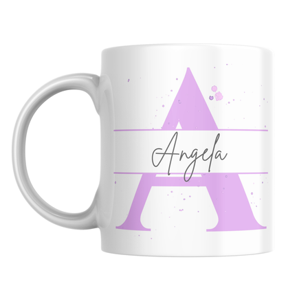 Personalised Initial & Name Mug
