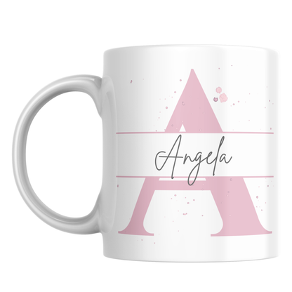 Personalised Initial & Name Mug