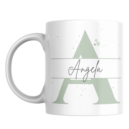 Personalised Initial & Name Mug