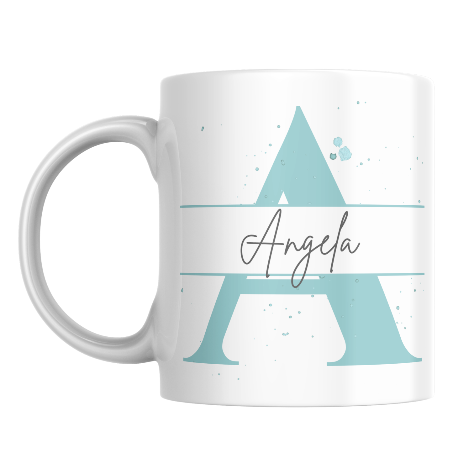 Personalised Initial & Name Mug