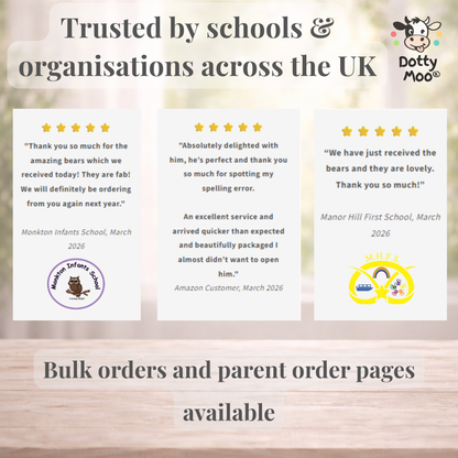 Personalised Memorial Eco Bear